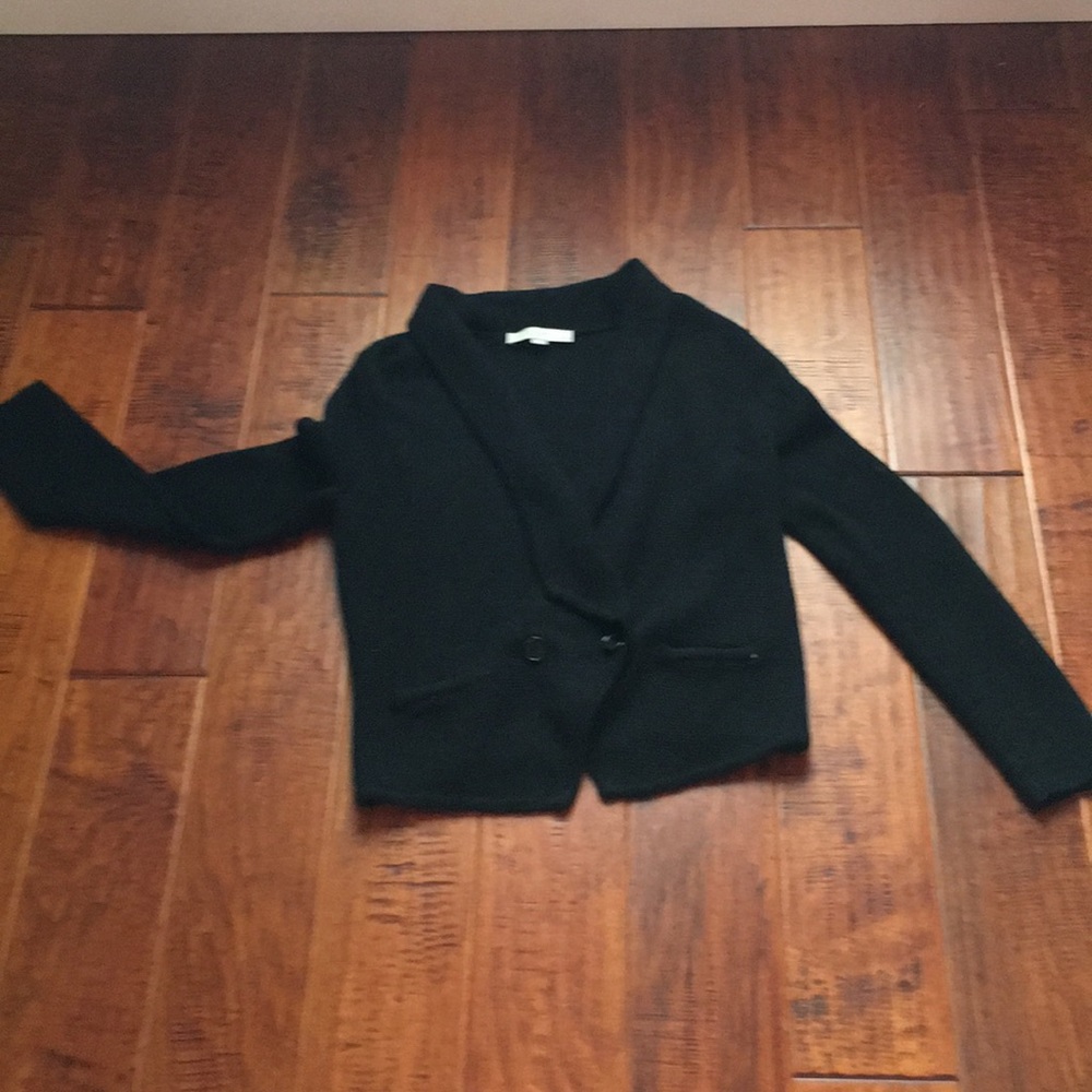 Loft Black Cardigan Sweater